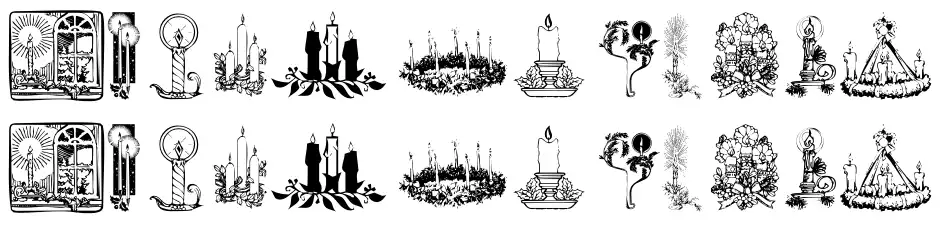 KR Christmas Candles