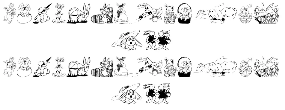 KR Easter Bunnies