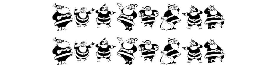 KR Eight Santas