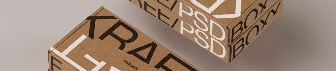 Kraft Box Packaging Mockup
