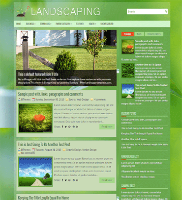Landscaping