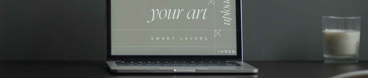 Laptop Mockup in PSD