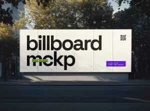 Large Format Billboard Mockup