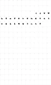 Mapa de caracteres da fonte LP Myth