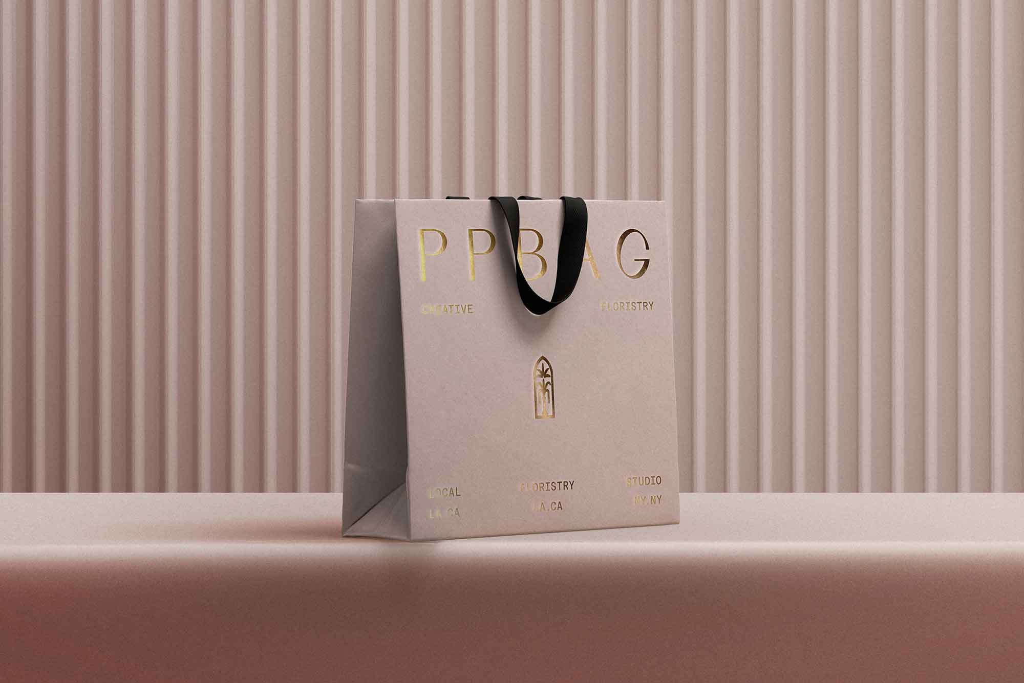 Luxurious Paper Bag Mockup