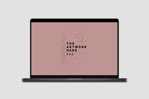 MacBook Air Mockup in PSD