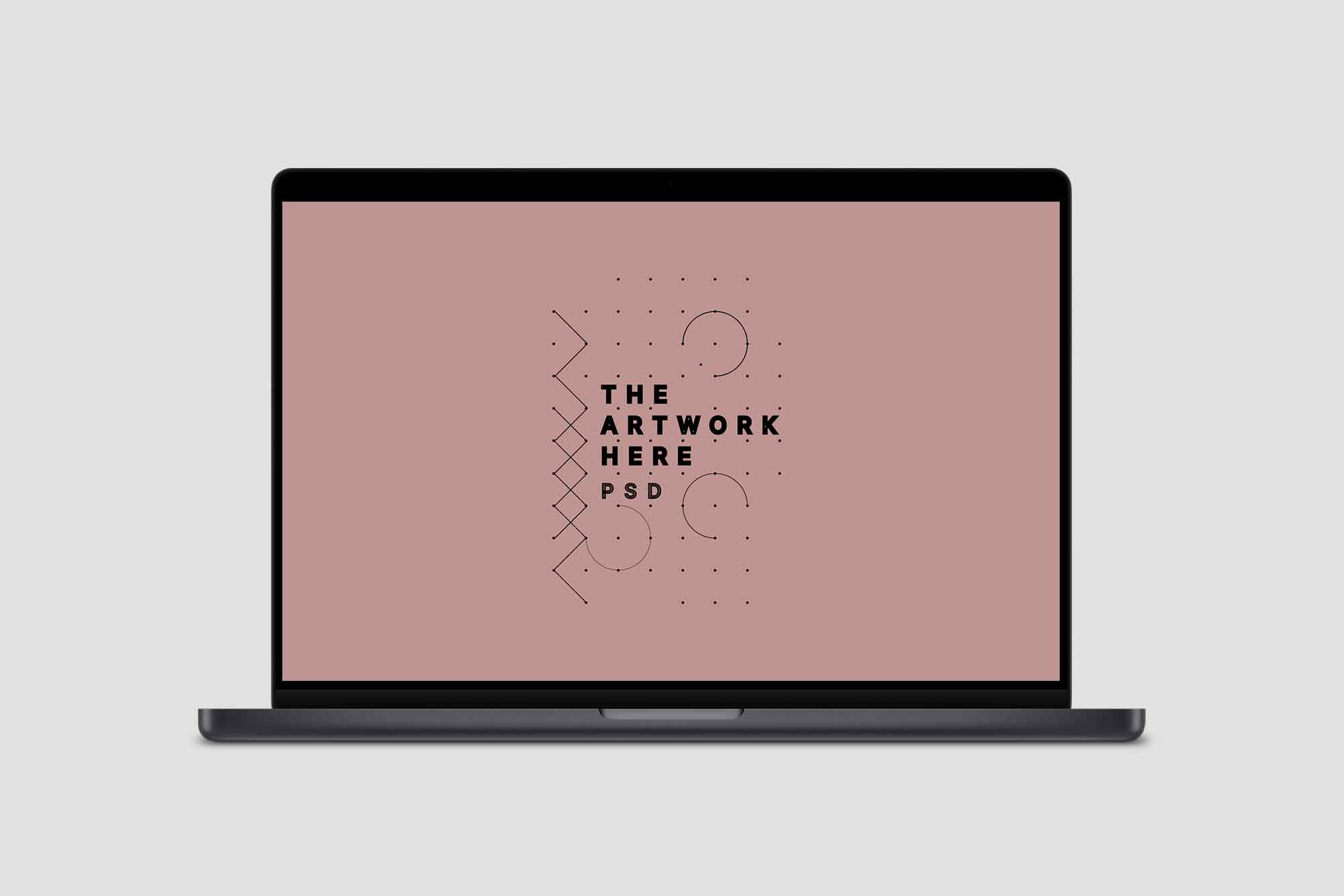 MacBook Air Mockup in PSD