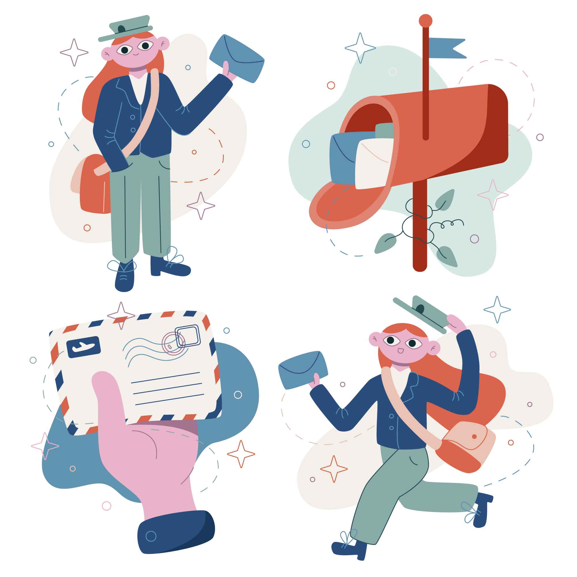 Mailbox Illustrations