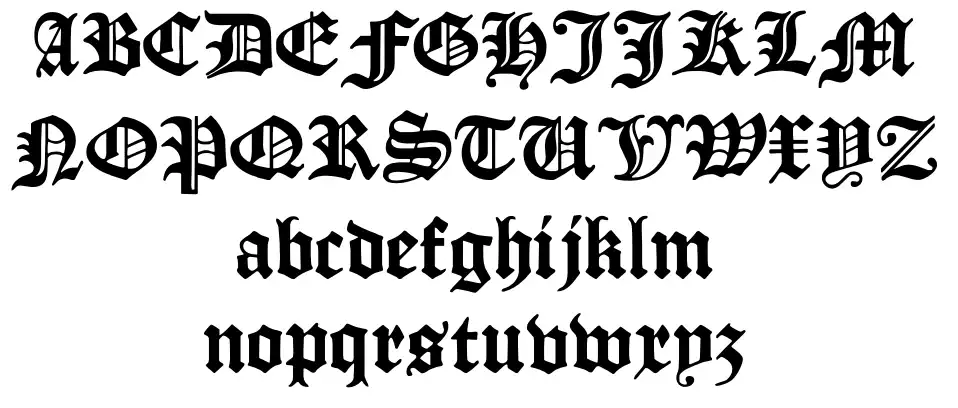 Manuskript Gotisch