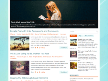 MaxMag – Template Blogger Grátis MaxMag