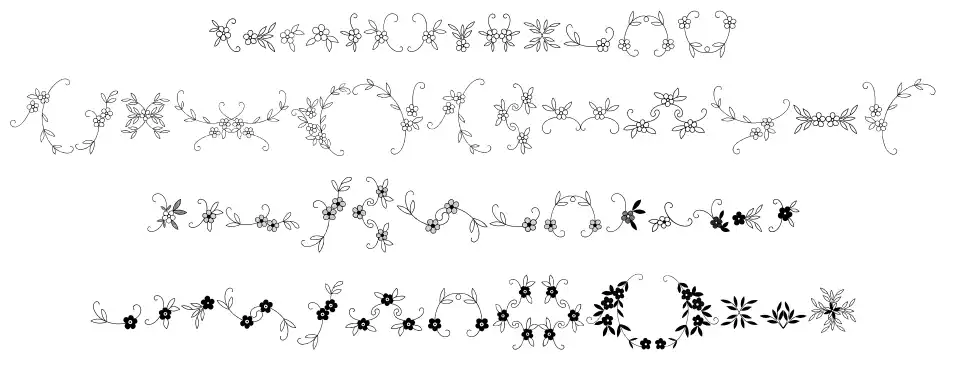 Menina Graciosa Ornaments Two