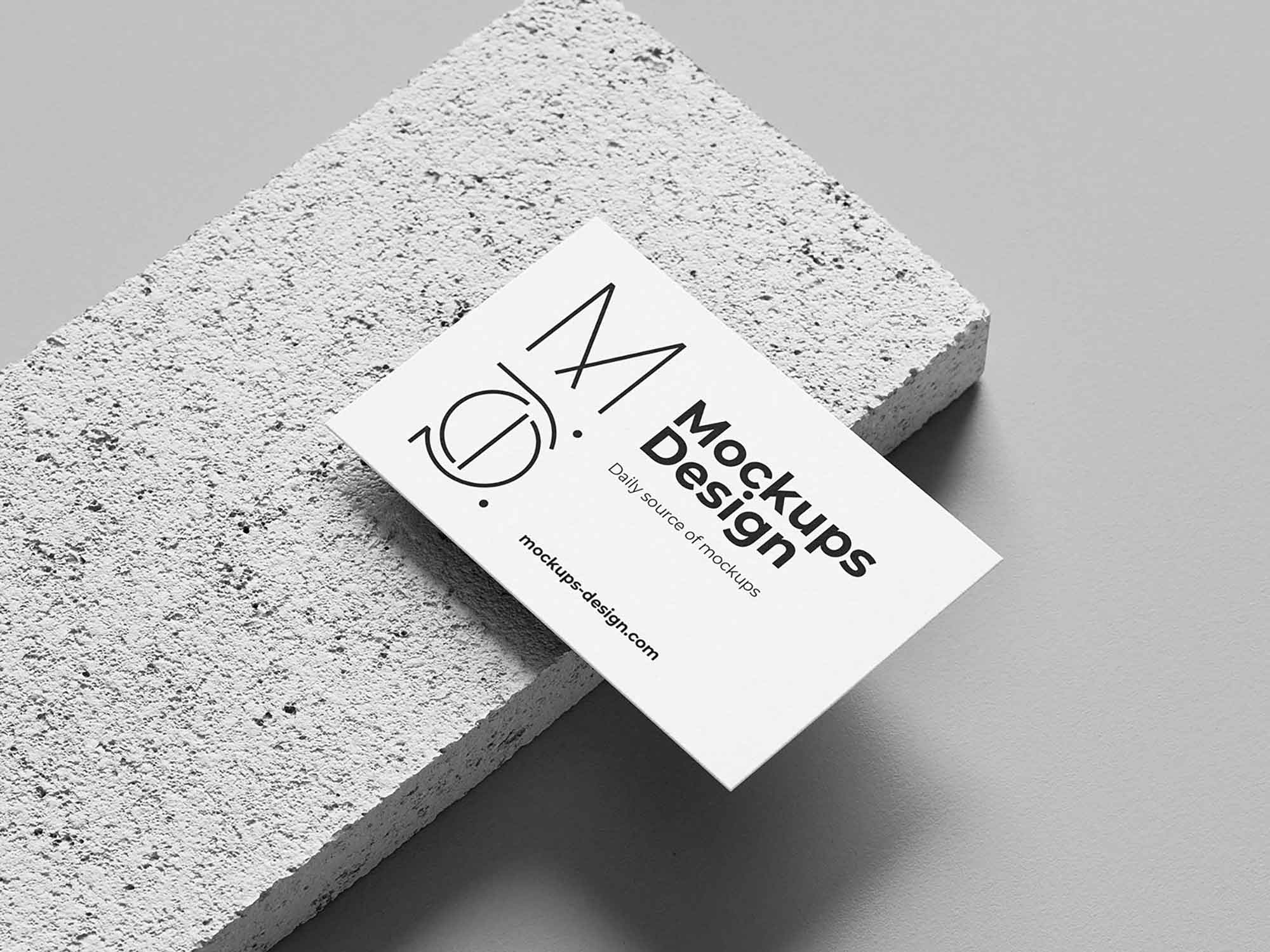Minimalist Business Card Mockup