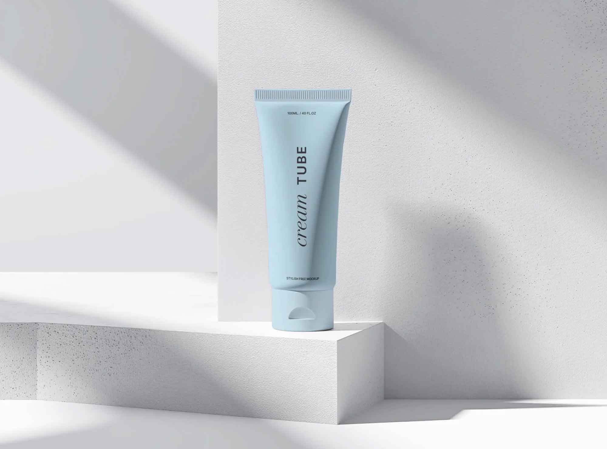 Minimalistic Cream Mockup