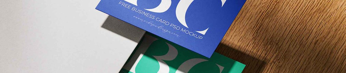 Modern Business Card Mockup