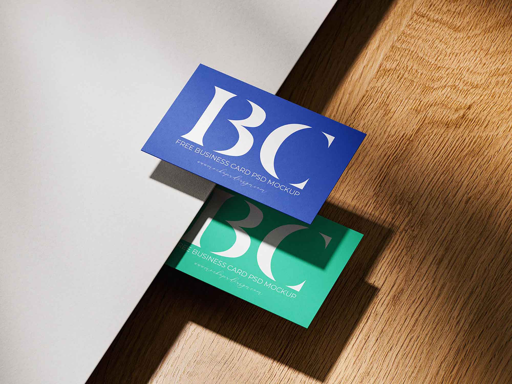 Modern Business Card Mockup