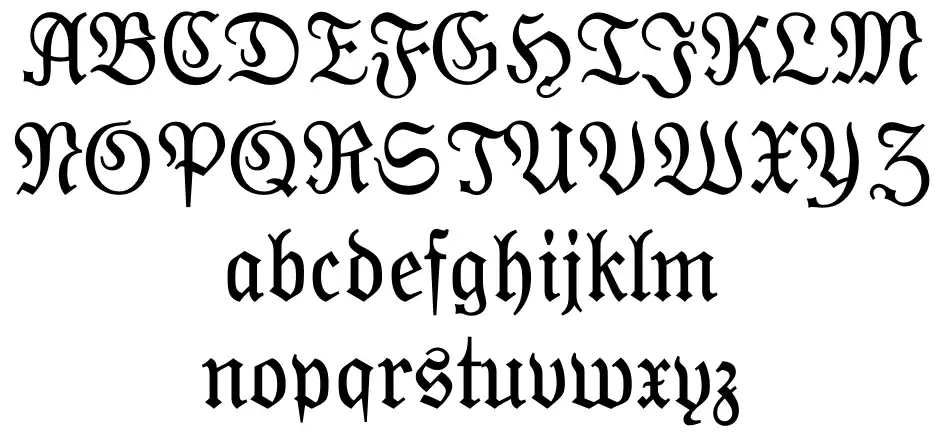 Moderne Fraktur