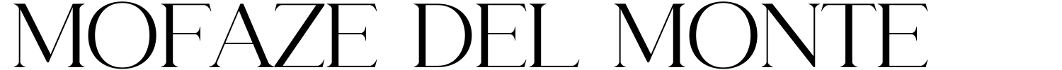 Mofaze Del Monte Font | 1001 Free Fonts