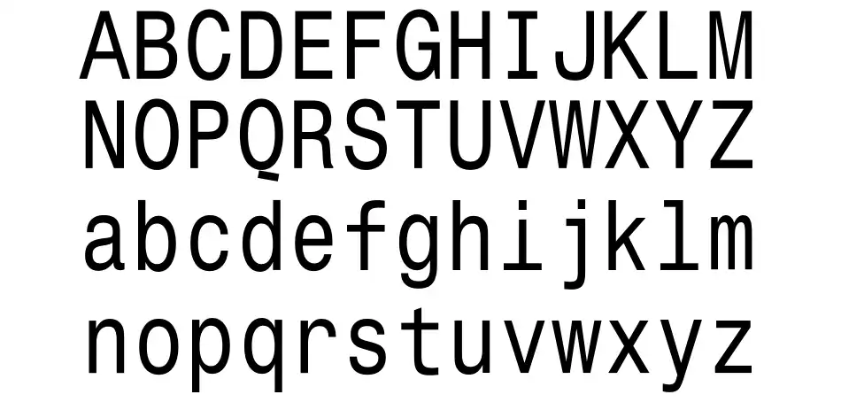 Monospace Typewriter