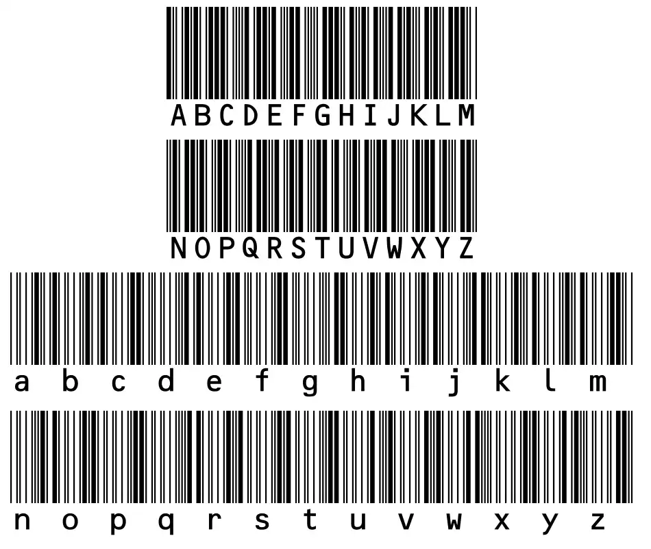 MRV Code39extMA