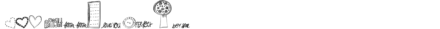 MTF Doodle Whats Font | 1001 Free Fonts