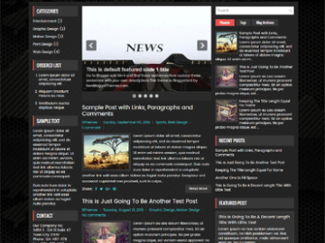 NewsVid – Template Blogger Grátis NewsVid