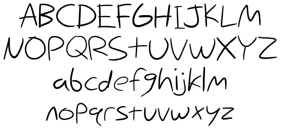Nihilschiz Handwriting
