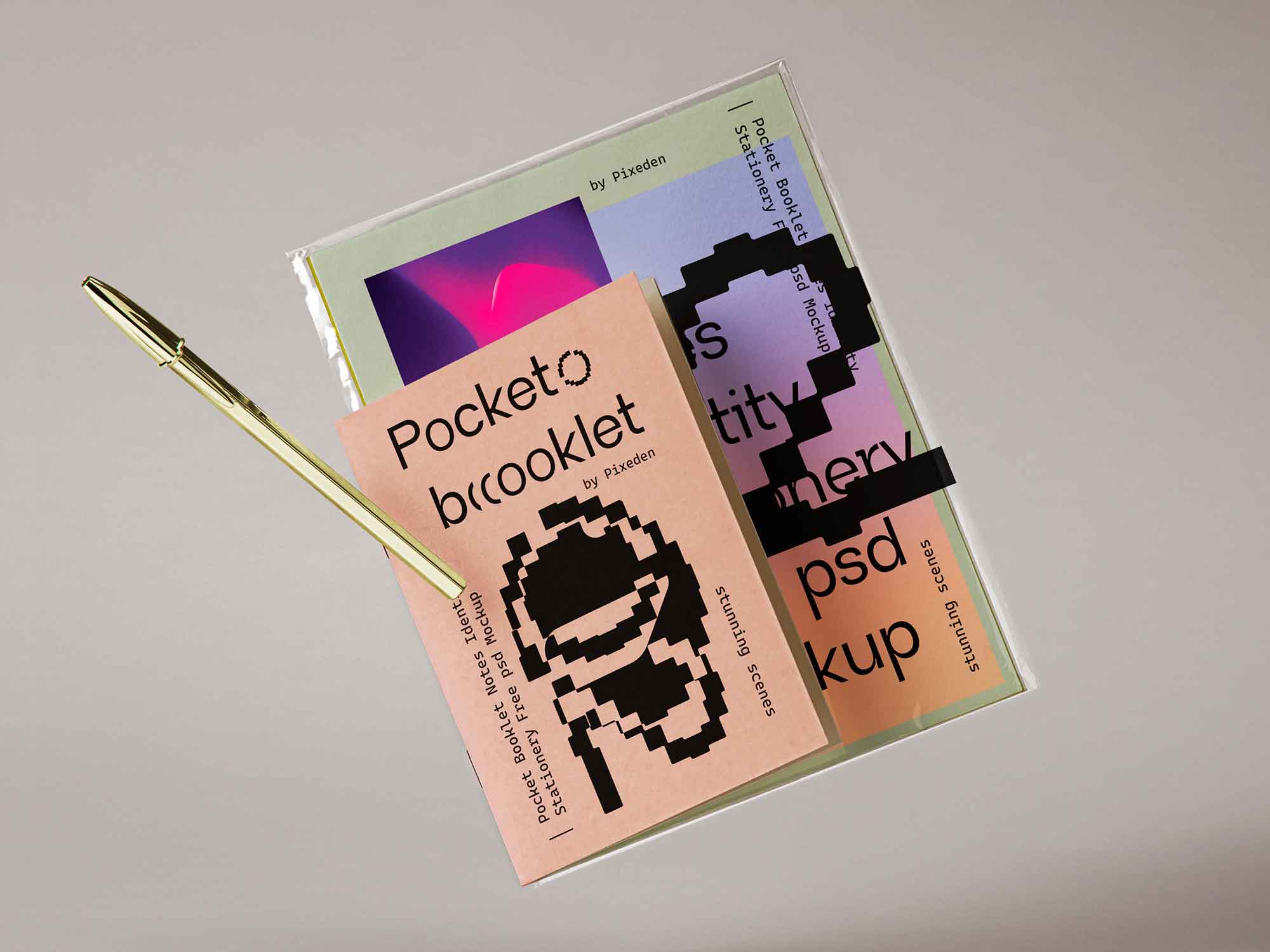 Notebook Booklet Mockup