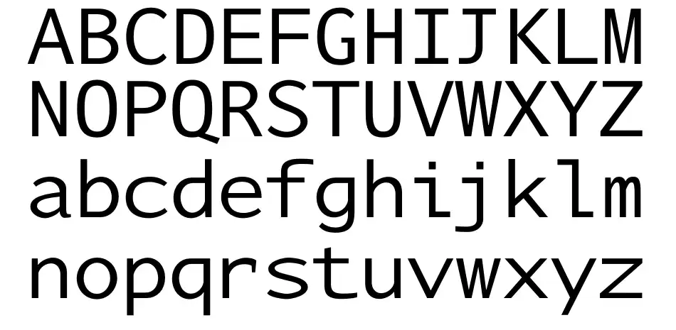 Nu Sans Mono