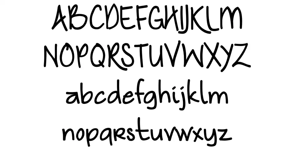 Nymphs Handwriting