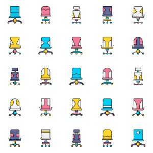 Office Chair Icons