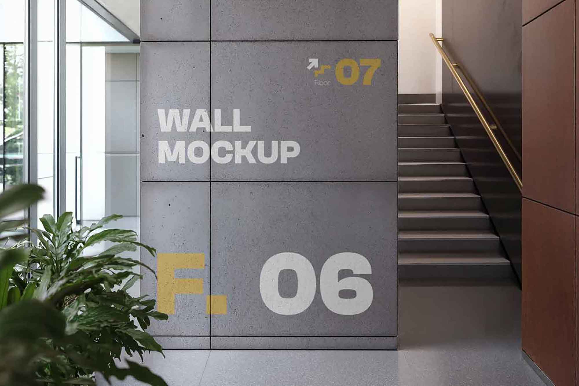 Office Wall Mockup