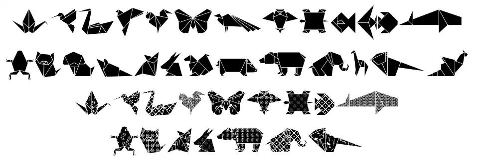 Origami Bats
