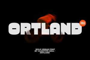Ortland Display Font
