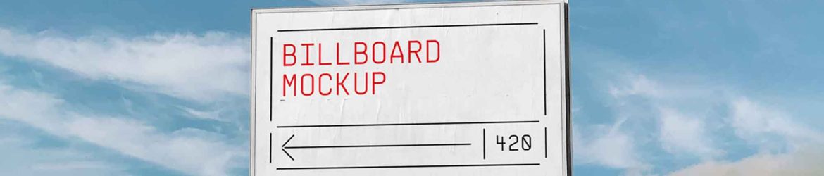 Outdoor Billboard Mockup