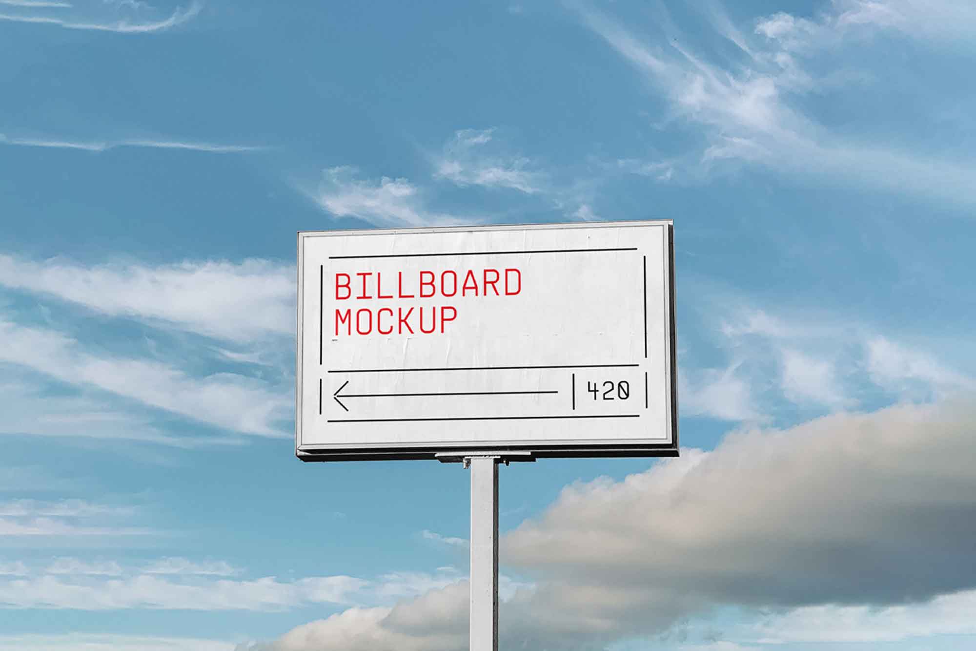 Outdoor Billboard Mockup