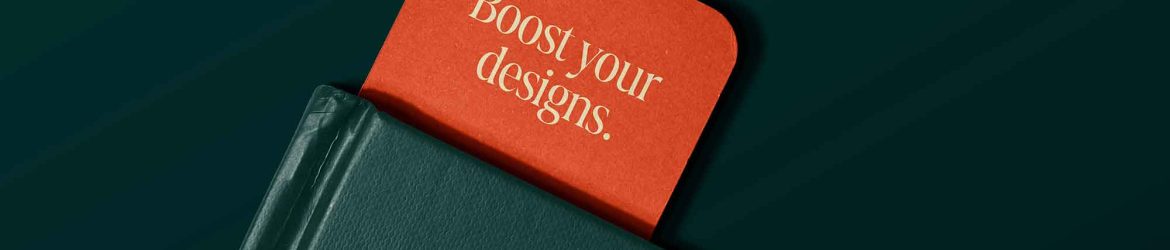Paper Bookmark Mockup