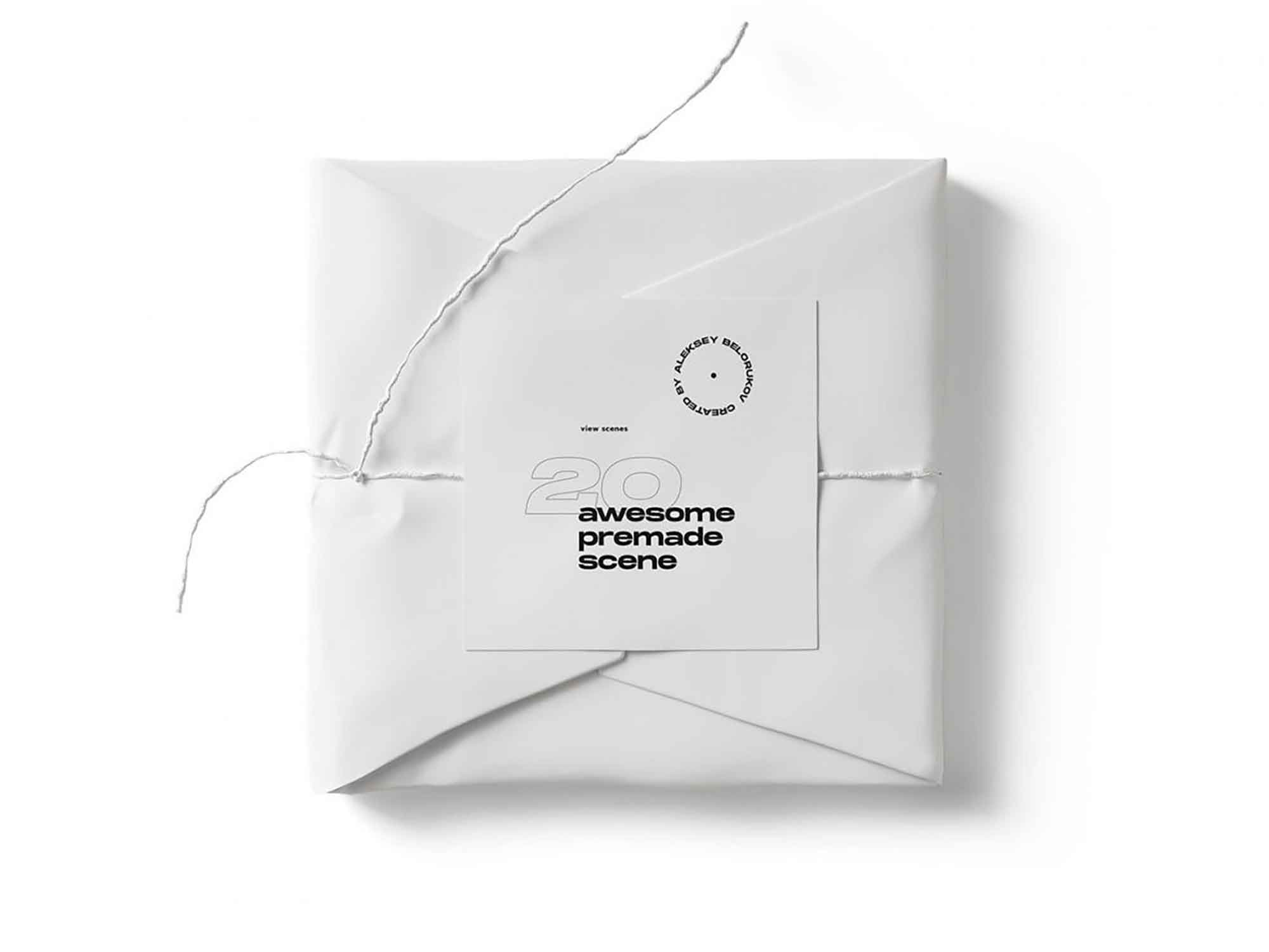 Paper Packaging Mockup