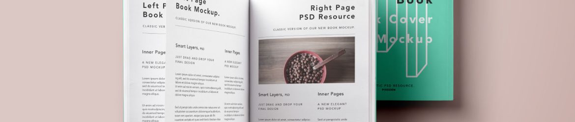 Paperback Book Softcover Book Mockup (PSD)