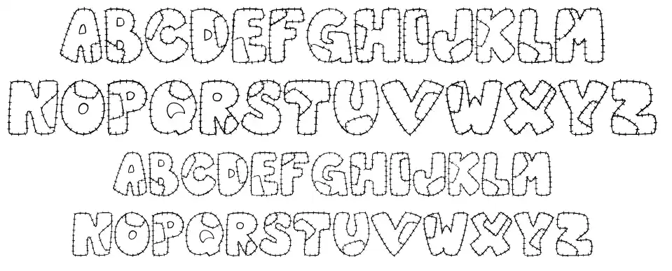 Patchwork Letter