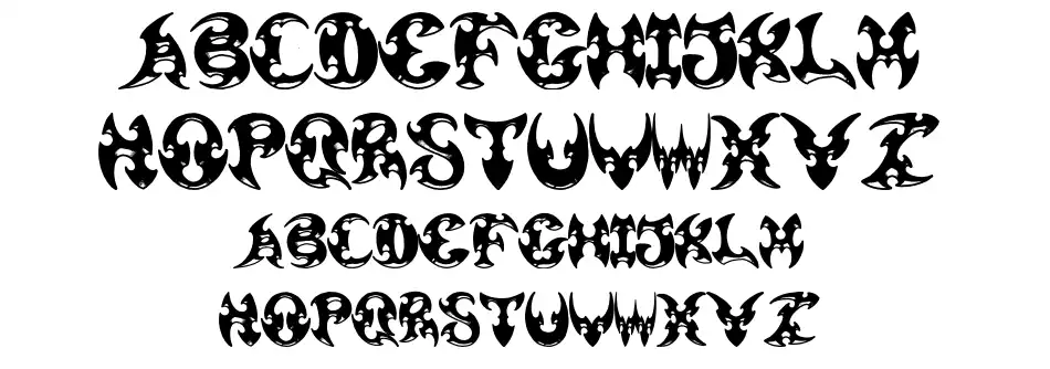 Pauls 3-D Tribal