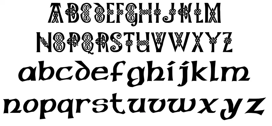 Pauls Celtic Font 1