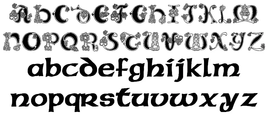 Pauls Celtic Font 2
