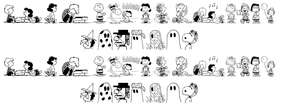 Peanuts Gang Dings