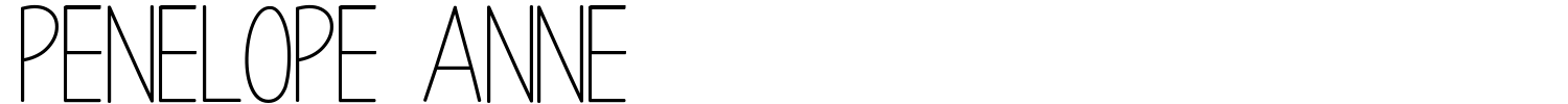 Penelope Anne Font | 1001 Free Fonts