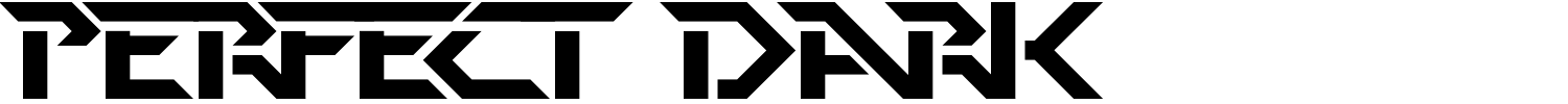 Perfect Dark Font | 1001 Free Fonts