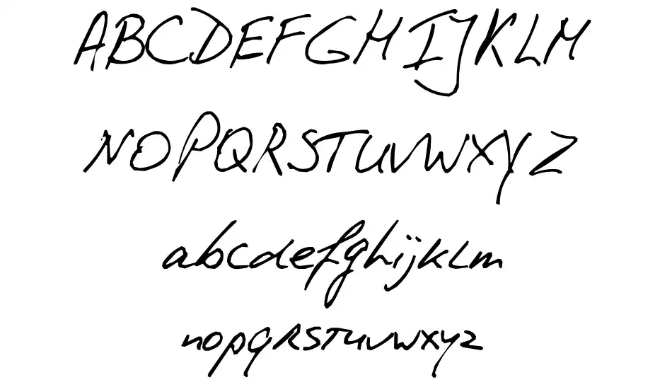 PhontPhreak's Handwriting