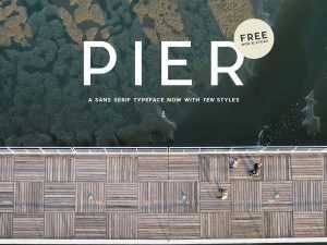 Pier Sans Font Family