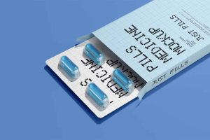 Pills Packaging Mockup