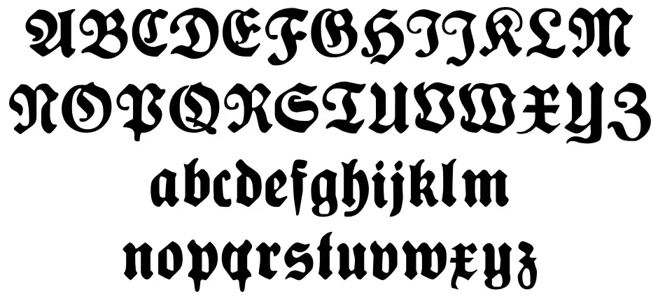 Plakat Fraktur
