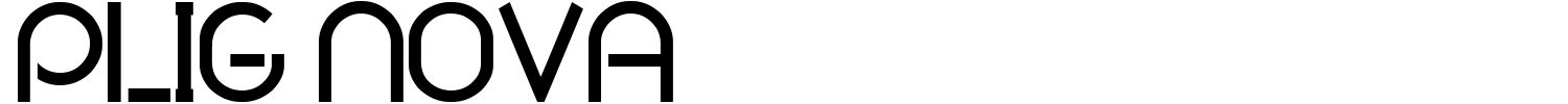 Plig Nova Font | 1001 Free Fonts